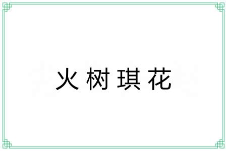 火树琪花 火树琪花